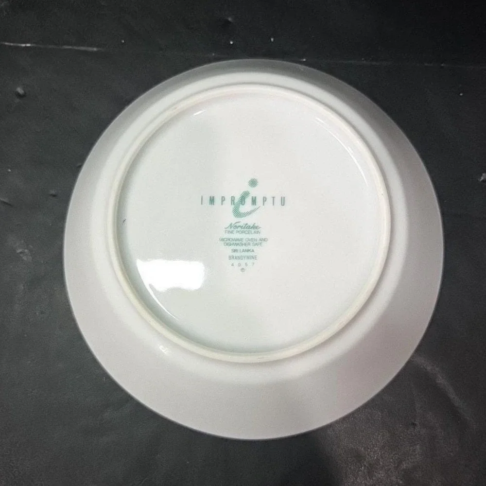 Noritake Brandywine Cereal Bowl, Vintage Impromptu‎ Collection Dinnerware